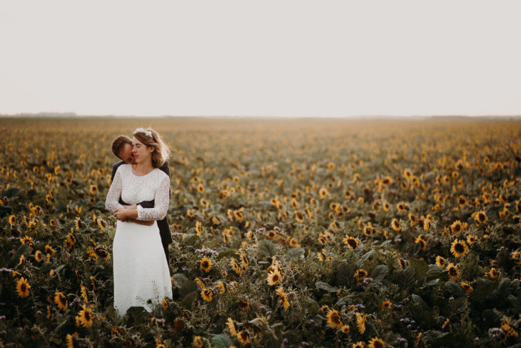 Mariage champêtre Picardie