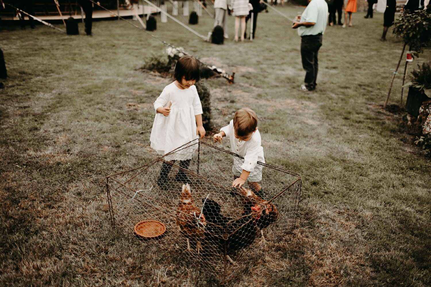 Mariage bohème Picardie cirque