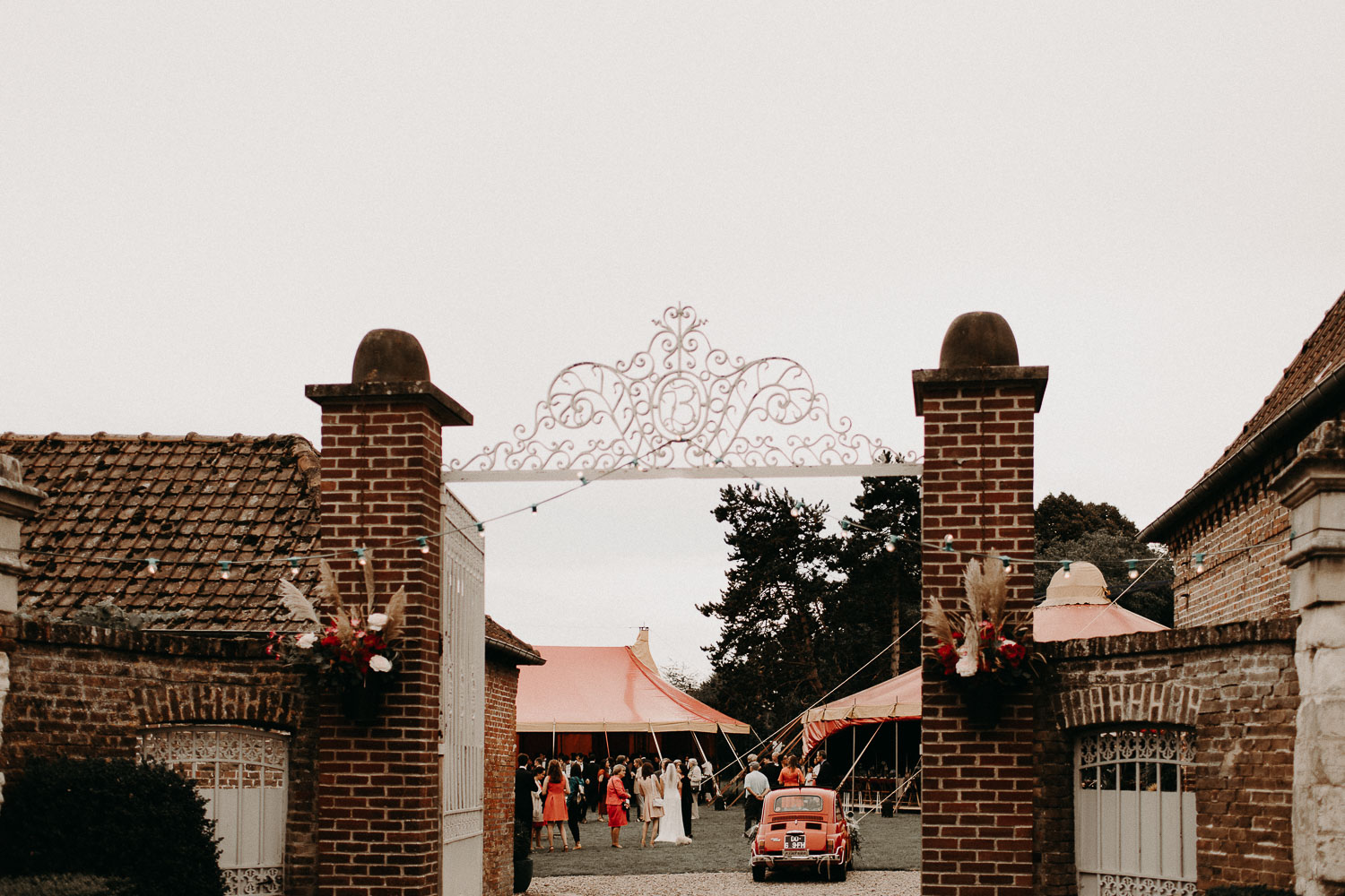 Mariage boho Picardie cirque