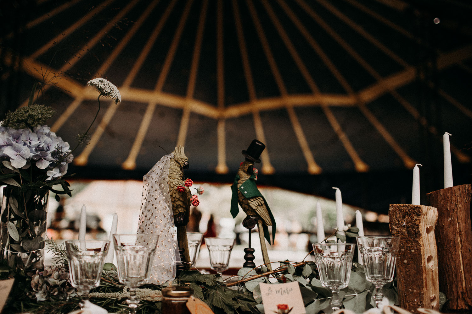 Mariage boho Picardie cirque