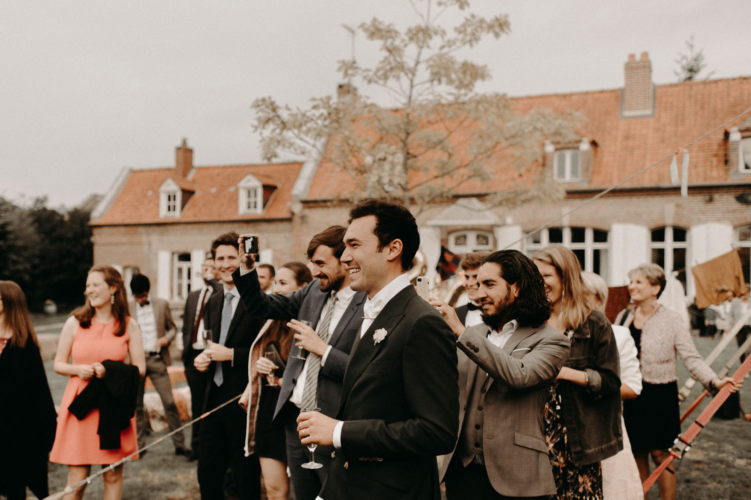 Mariage bohème Picardie cirque