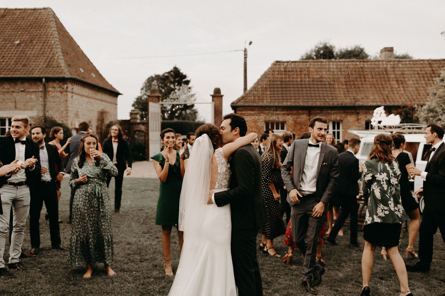 Mariage bohème Picardie cirque