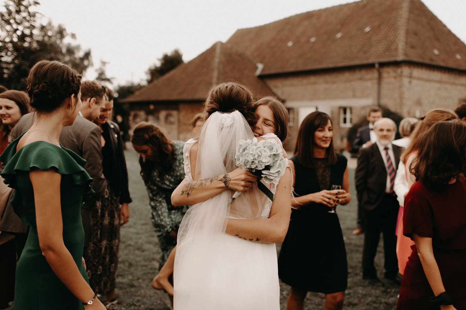 Mariage bohème Picardie cirque