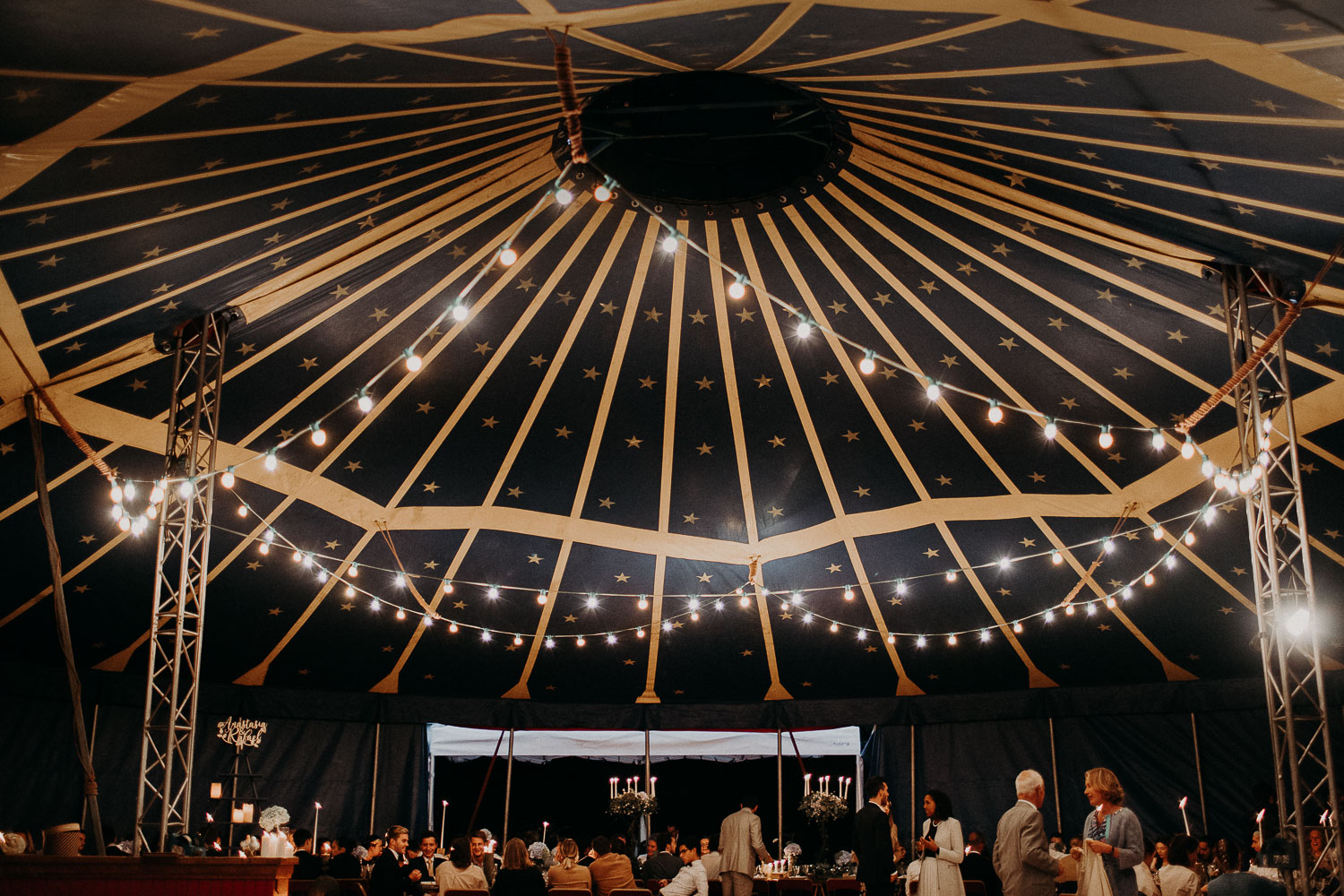 Mariage bohème Picardie cirque