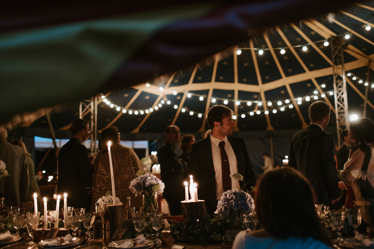 Mariage bohème Picardie cirque