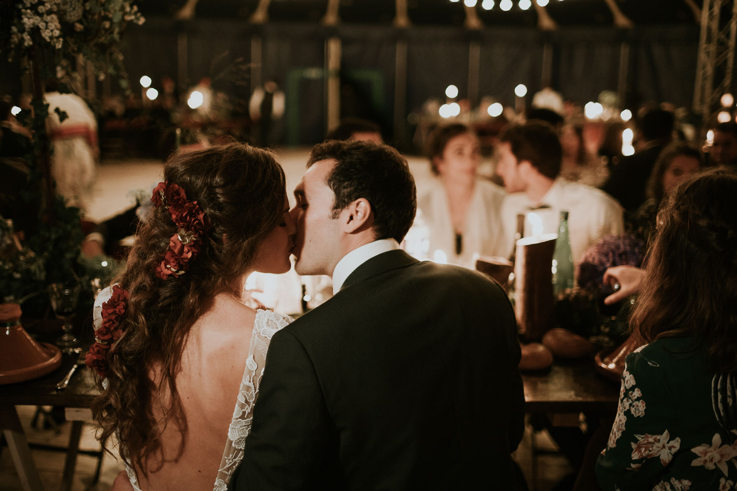 Mariage bohème Picardie cirque