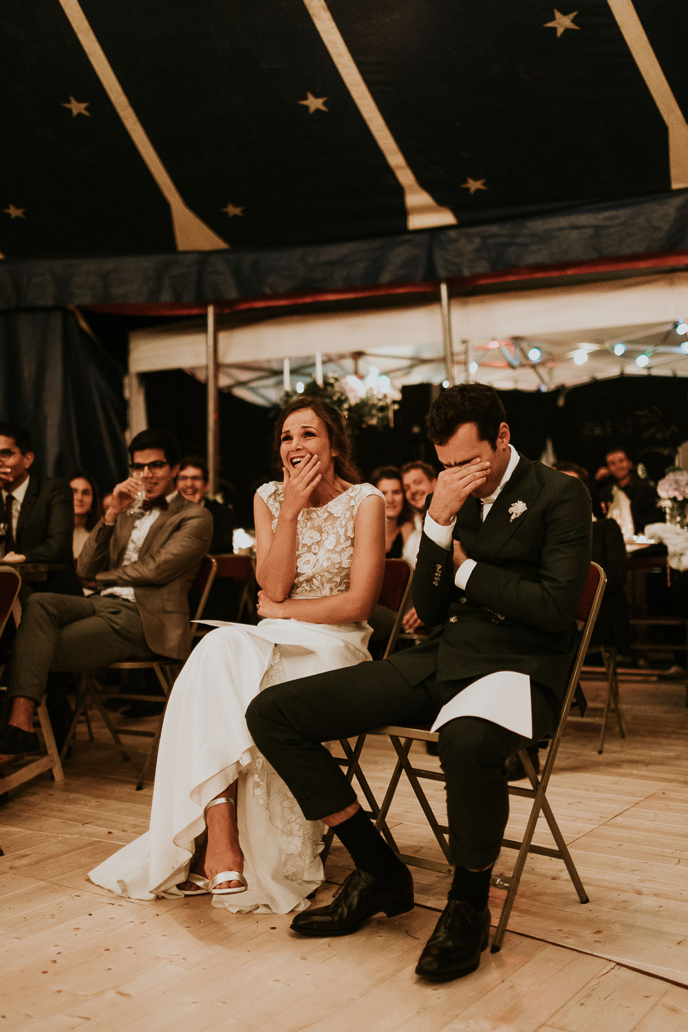 Mariage bohème Picardie cirque