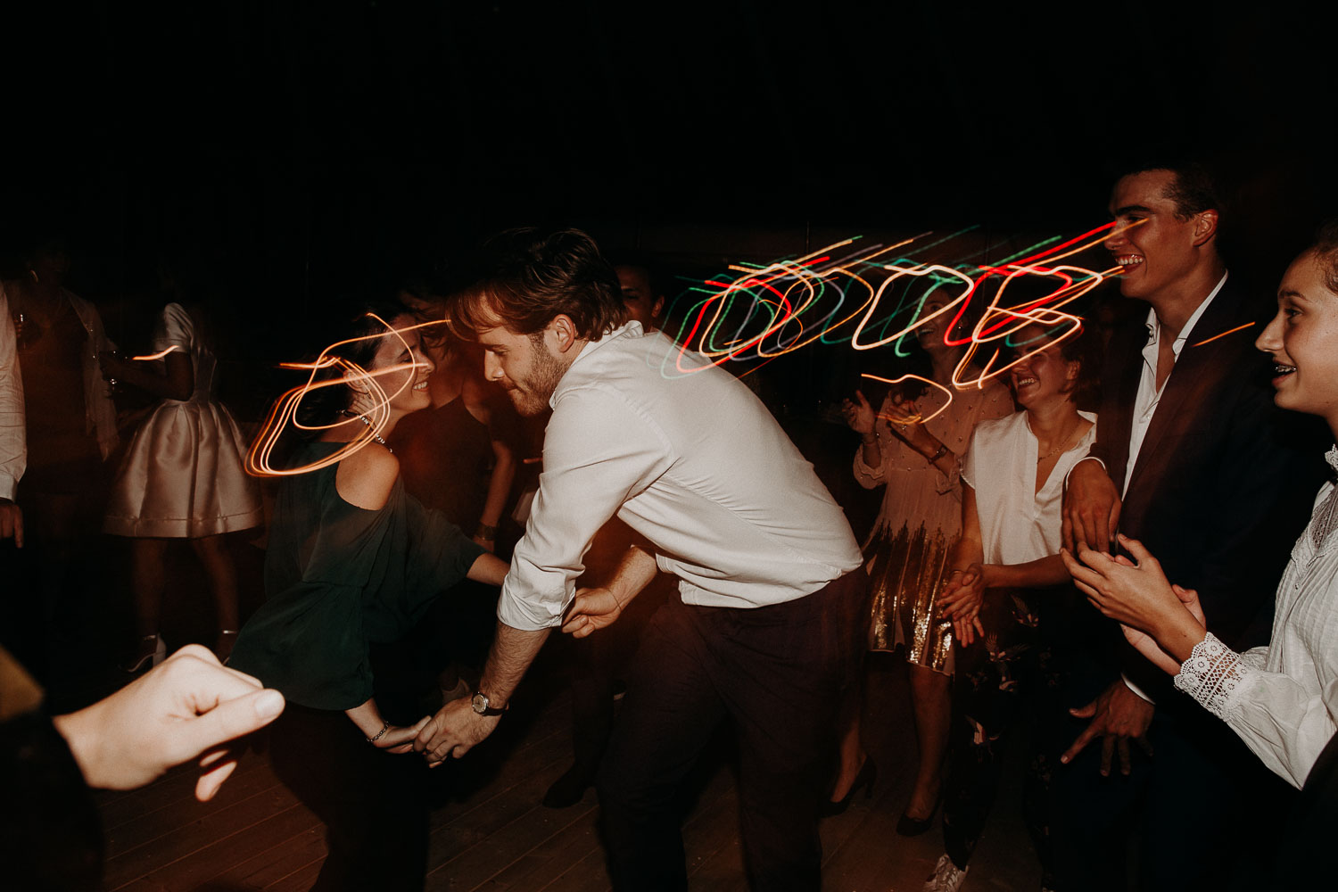 Mariage bohème Picardie cirque