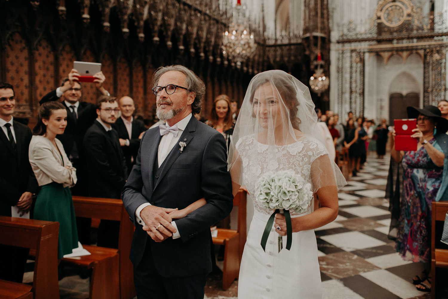 Photographe mariage cathédrale Amiens