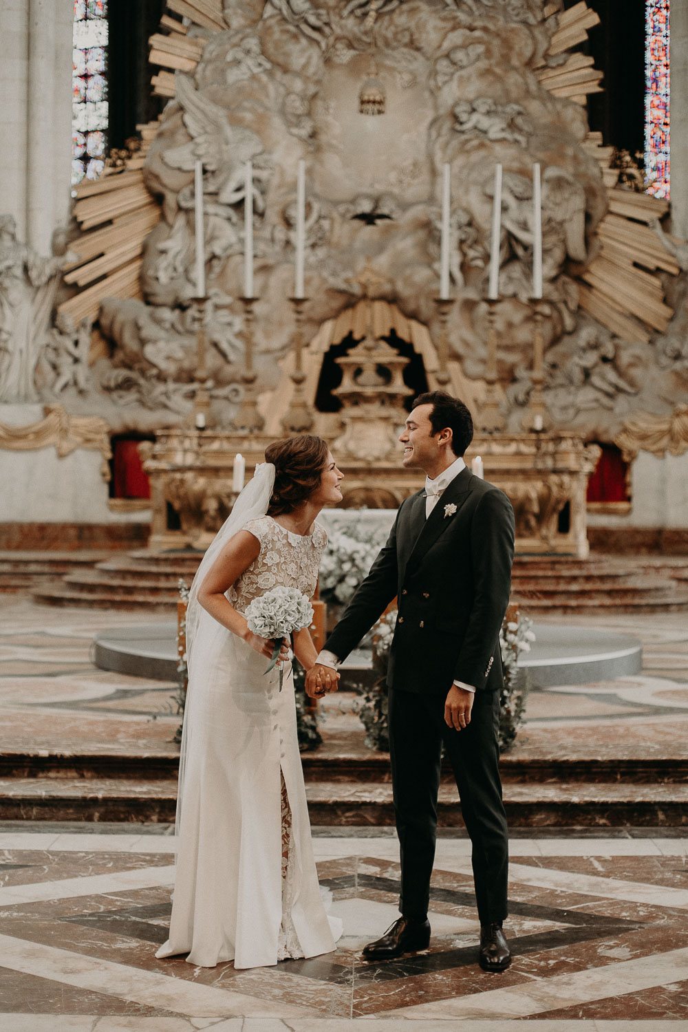 Photographe mariage cathédrale Amiens